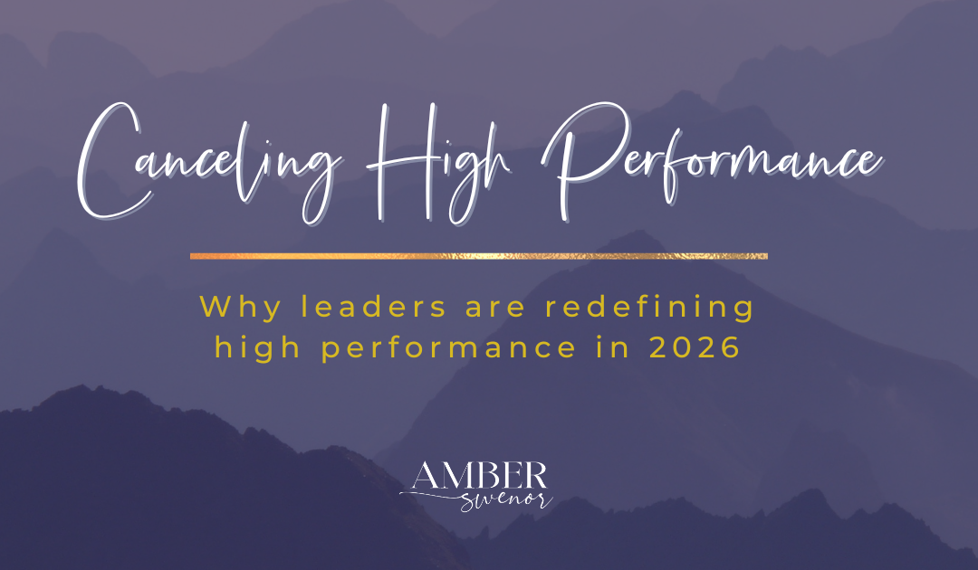 Why I’m Canceling “High Performance” in 2026